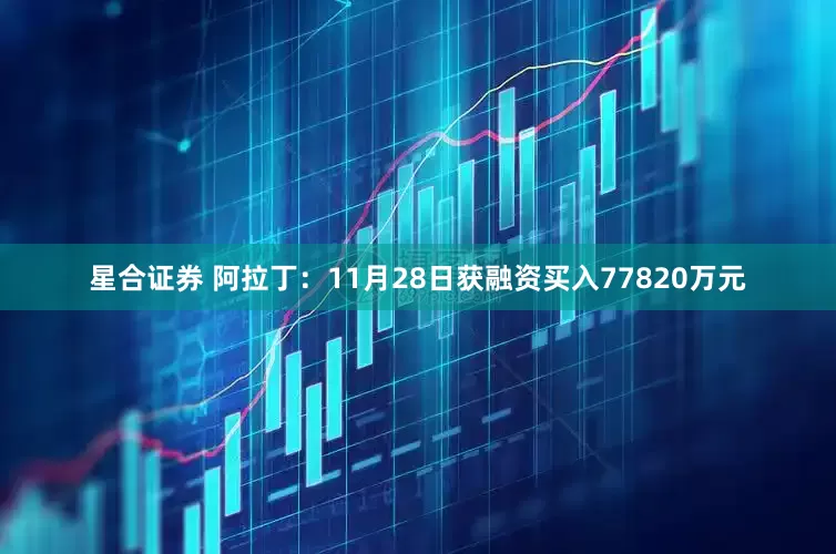 星合证券 阿拉丁：11月28日获融资买入77820万元