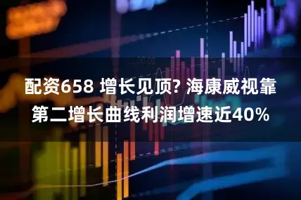 配资658 增长见顶? 海康威视靠第二增长曲线利润增速近40%